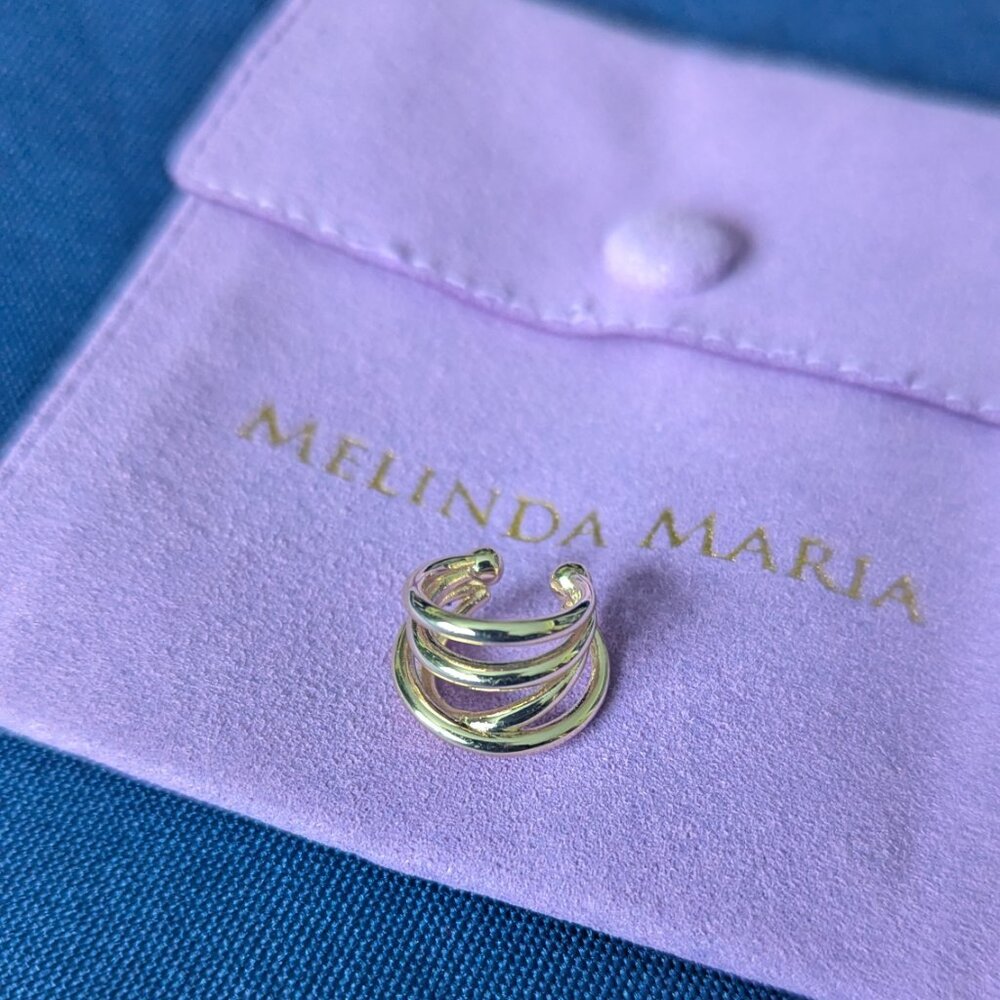 NWT Melinda Maria "She's So Smooth" Ear Cuff